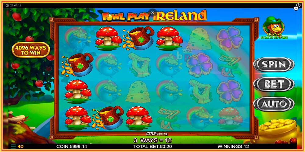 Игровой слот Fowl Play Ireland