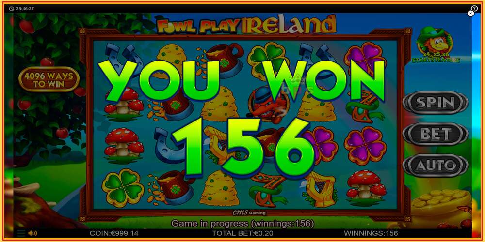 Игровой слот Fowl Play Ireland