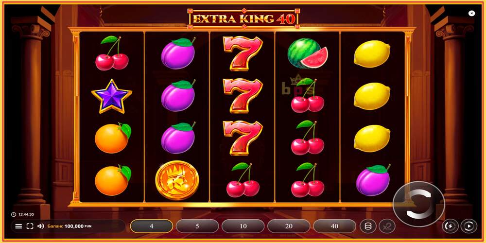 Слот за игра Extra King 40