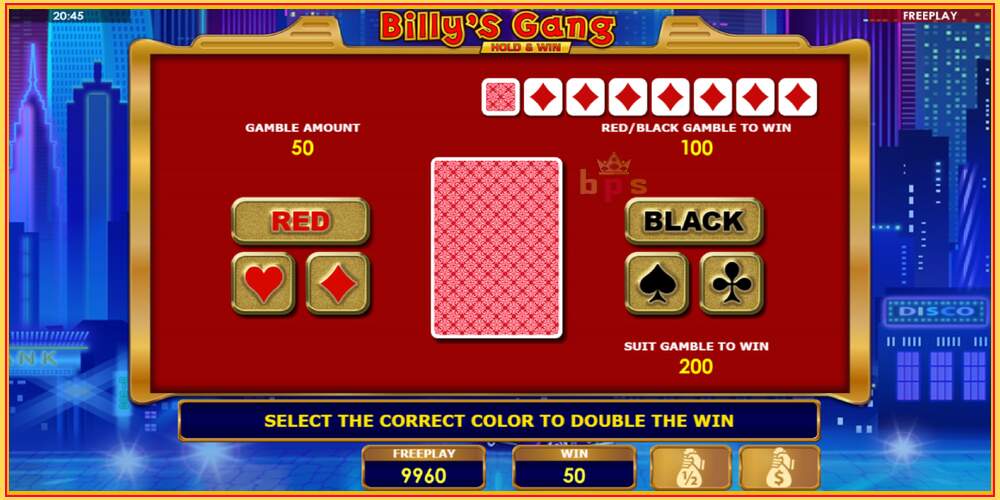 Игровой слот Billys Gang