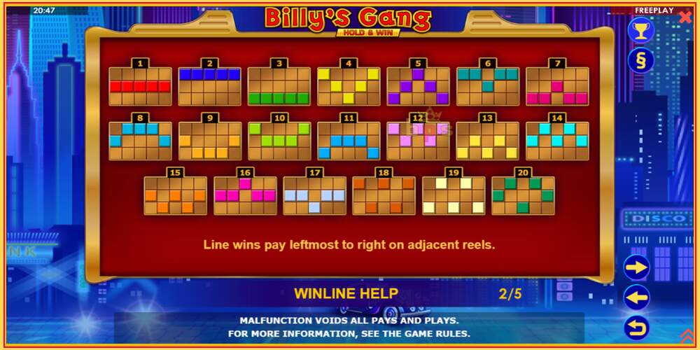 Игровой слот Billys Gang