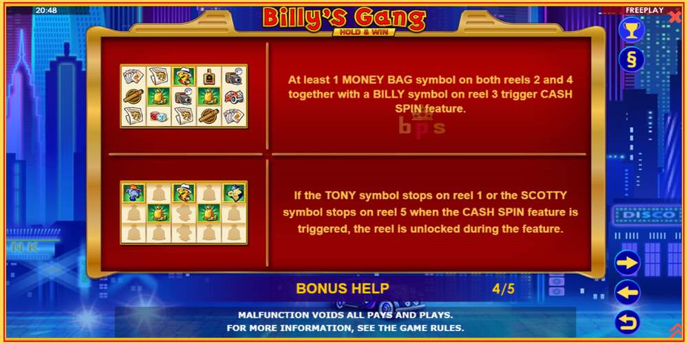 Игровой слот Billys Gang