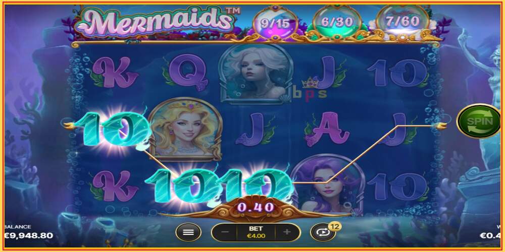 Игровой слот Mermaids