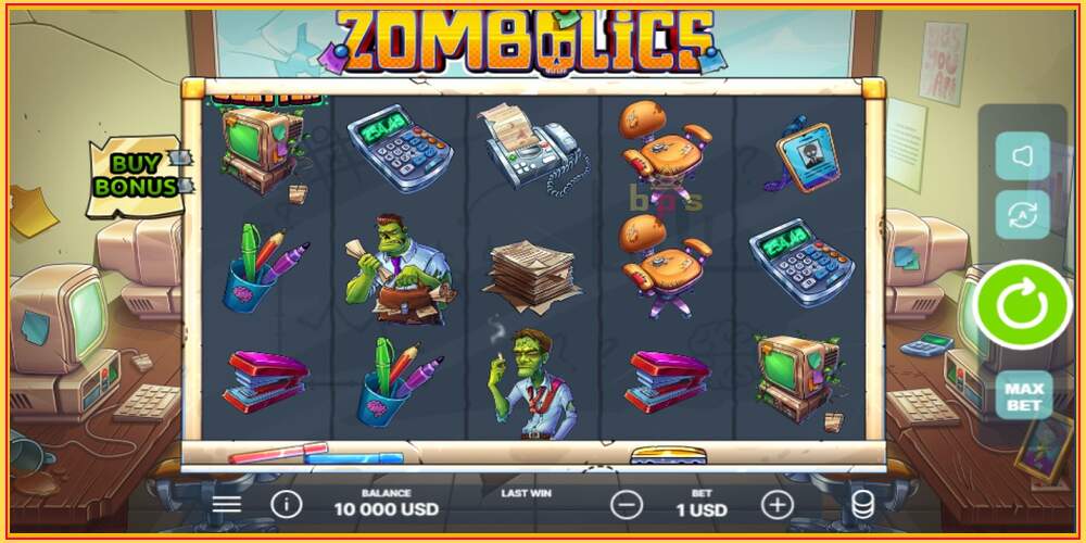 Игровой слот Zombolics