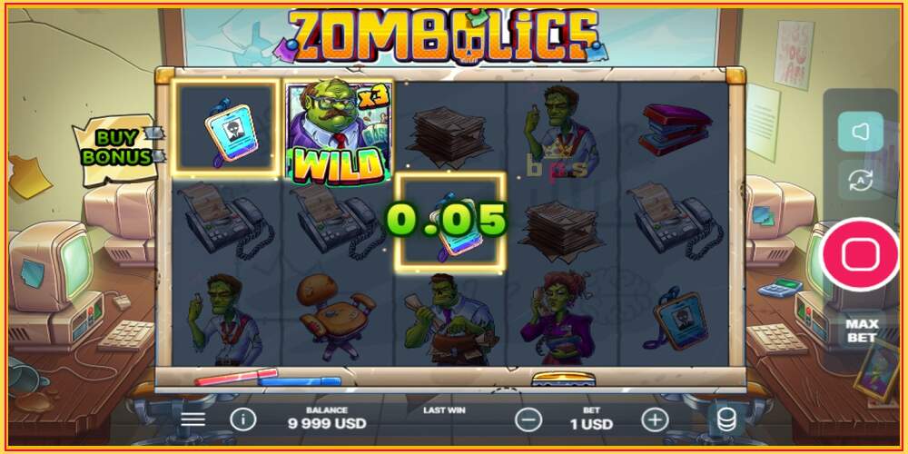 Игровой слот Zombolics