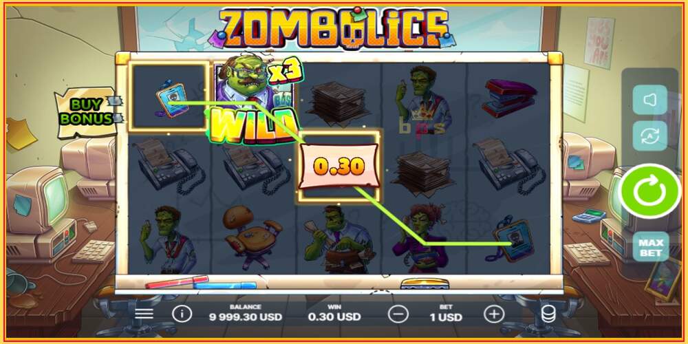 Игровой слот Zombolics