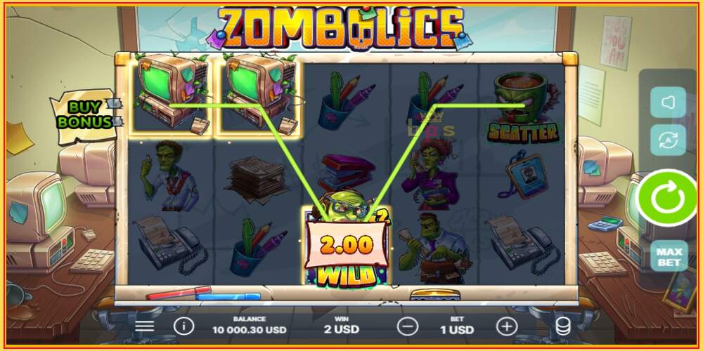 Игровой слот Zombolics