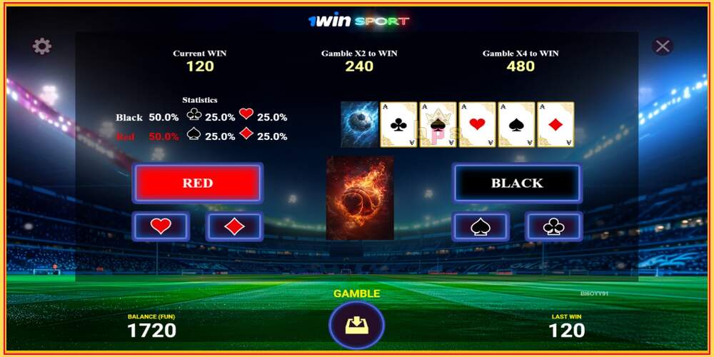 Игровой слот 1win Sport