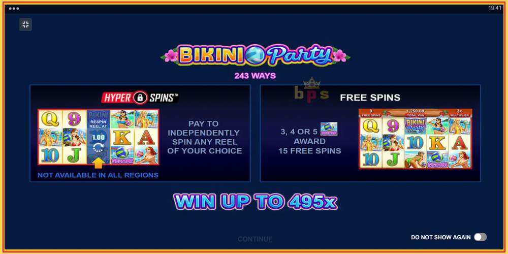 Игровой слот Bikini Party