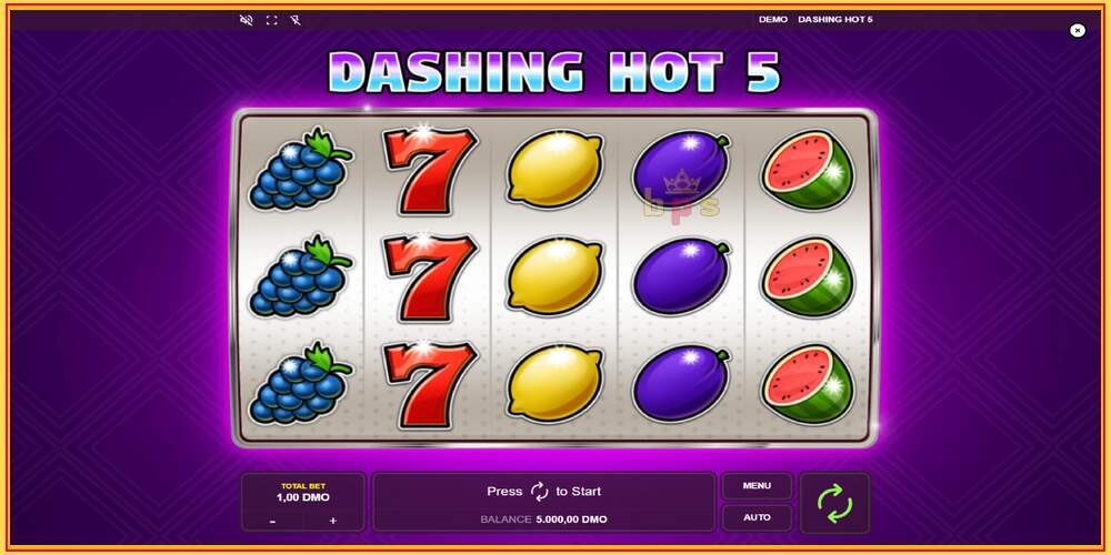 Игровой слот Dashing Hot 5