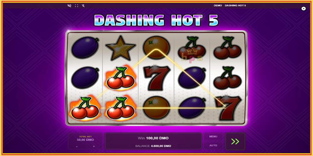 Игровой слот Dashing Hot 5