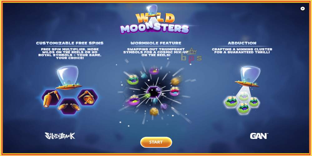 Игровой слот Wild Moonsters