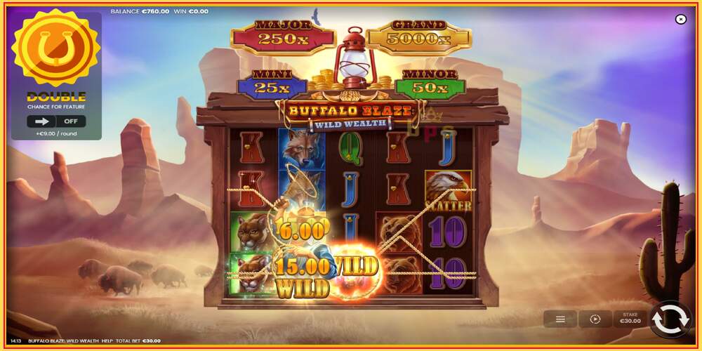 Spelslot Buffalo Blaze: Wild Wealth