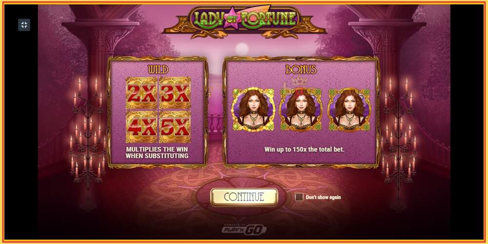 Игровой слот Lady of Fortune