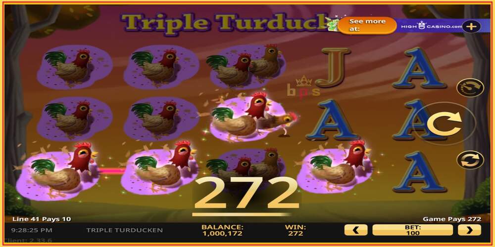 Игровой слот Triple Turducken