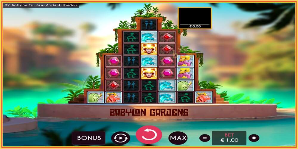 Игровой слот Babylon Gardens Ancient Wonders