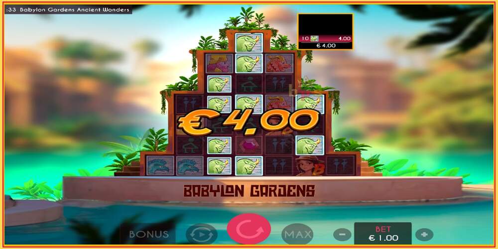 Игровой слот Babylon Gardens Ancient Wonders