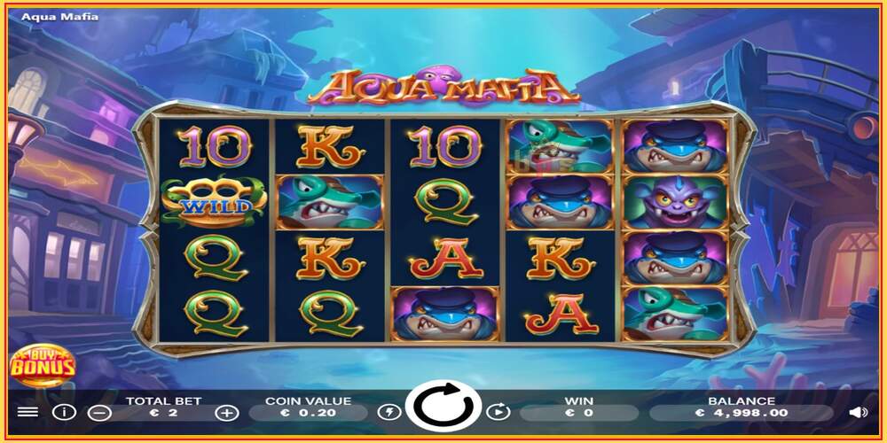 Игровой слот Aqua Mafia