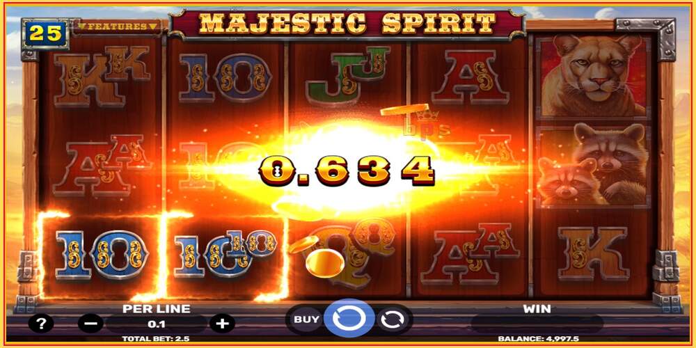 Игровой слот Majestic Spirit