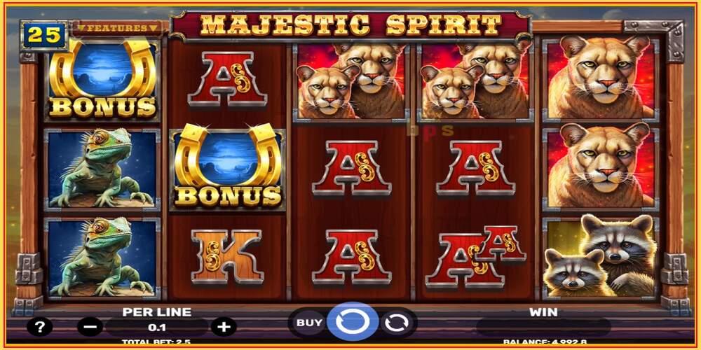 Игровой слот Majestic Spirit