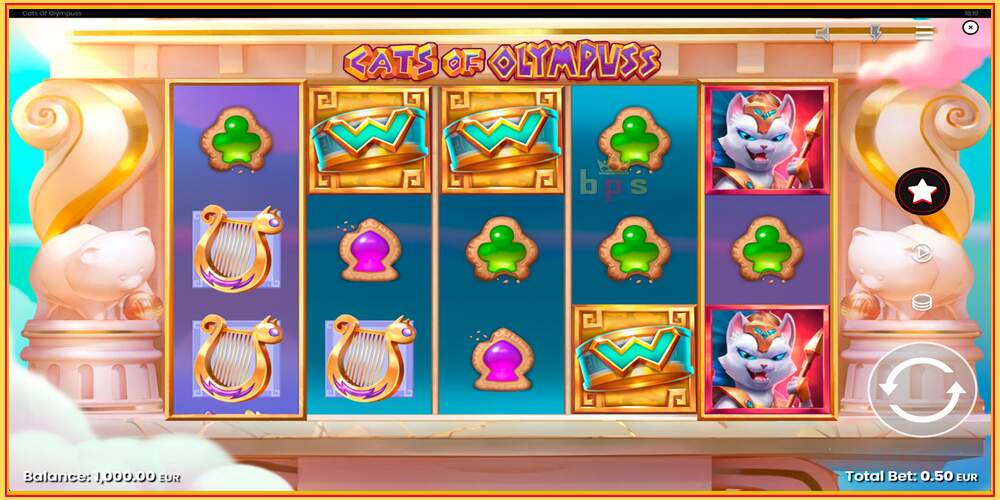 Игровой слот Cats of Olympuss