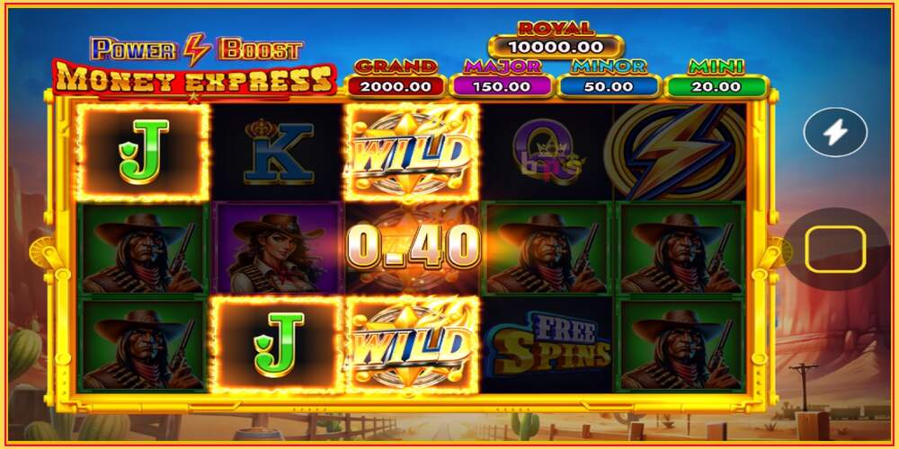 Игровой слот Power Boost: Money Express