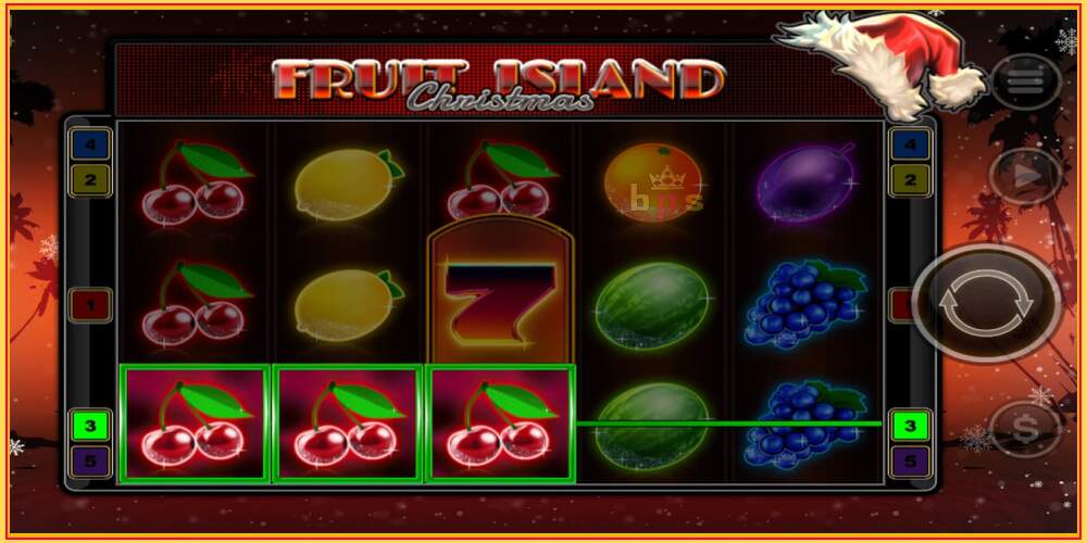 Игровой слот Fruit Island Christmas