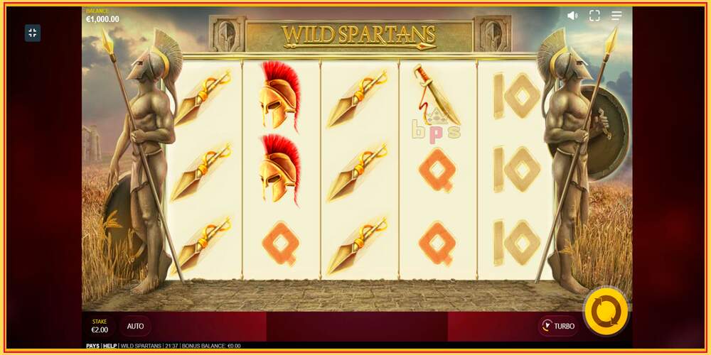 Игровой слот Wild Spartans