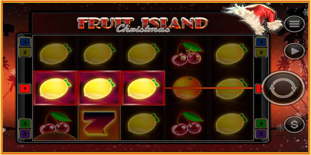 Игровой слот Fruit Island Christmas