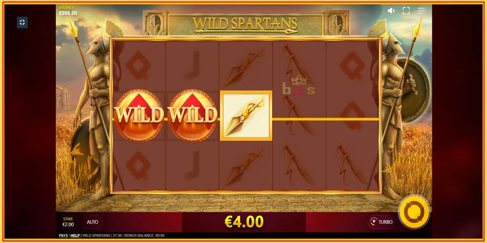 Игровой слот Wild Spartans