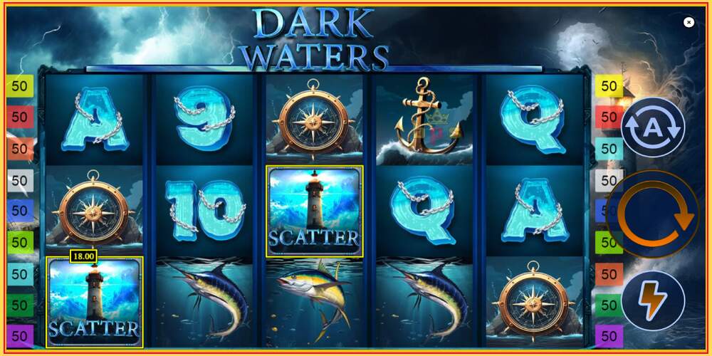 Игровой слот Dark Waters