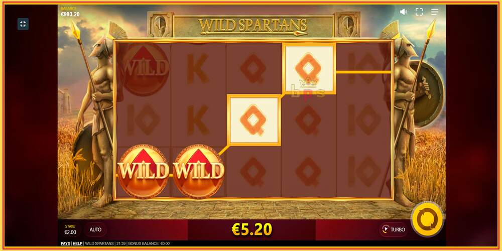 Игровой слот Wild Spartans