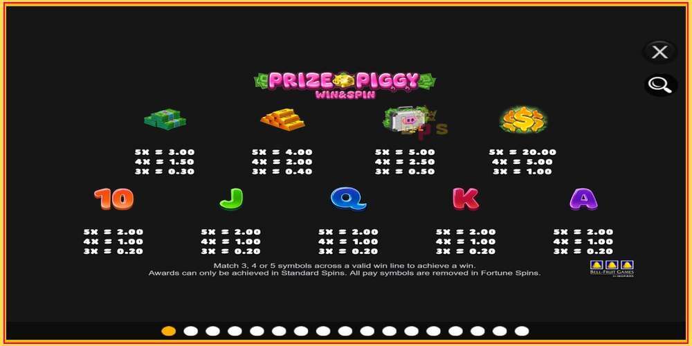 Spelslot Prize Piggy Win & Spin