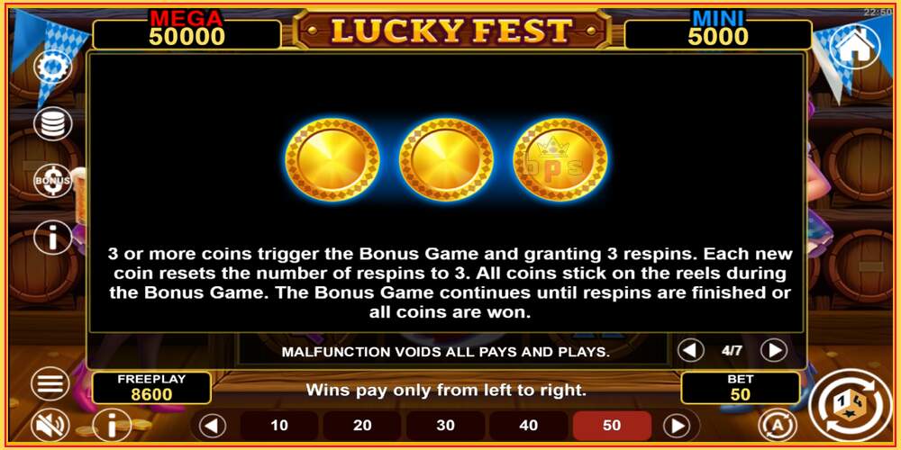 Игровой слот Lucky Fest Hold & Win