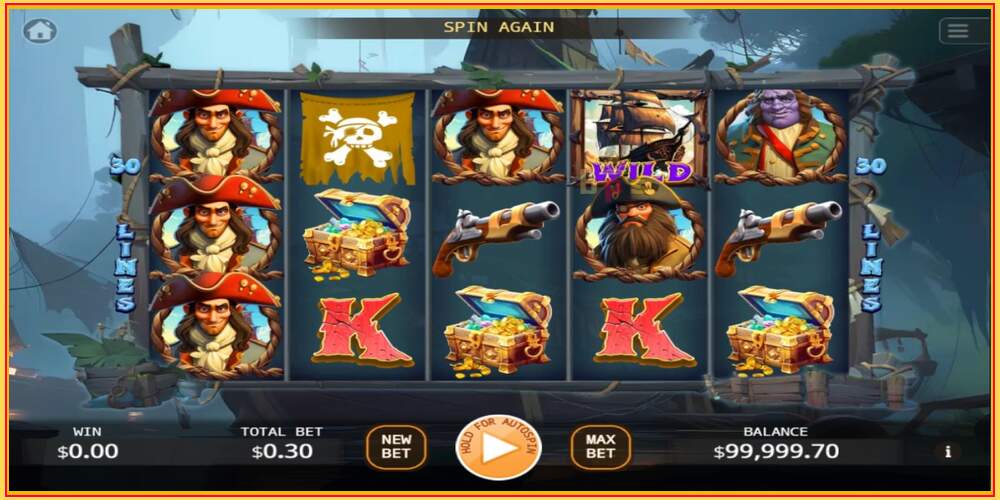 Игровой слот Pirates Treasure Quest