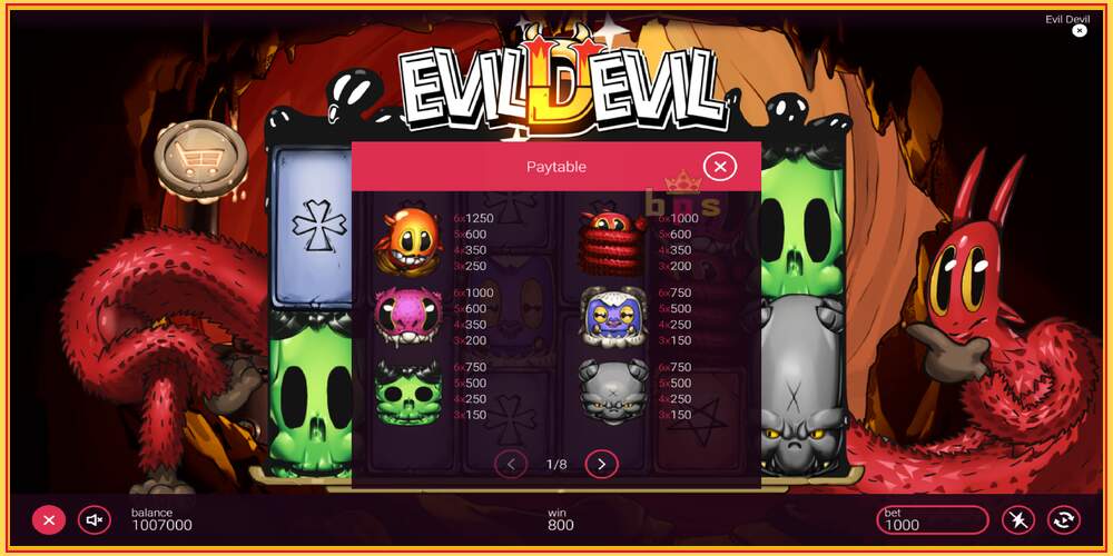 Spelslot Evil Devil