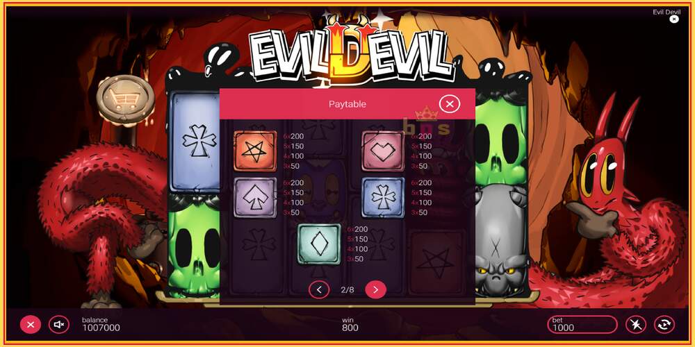 Spelslot Evil Devil