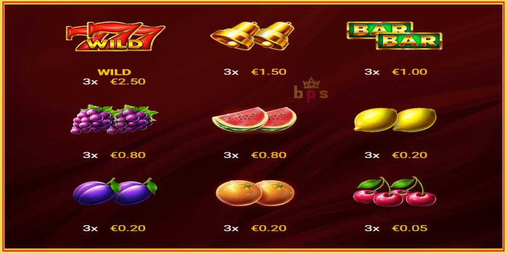 Игровой слот Fruits & Coins