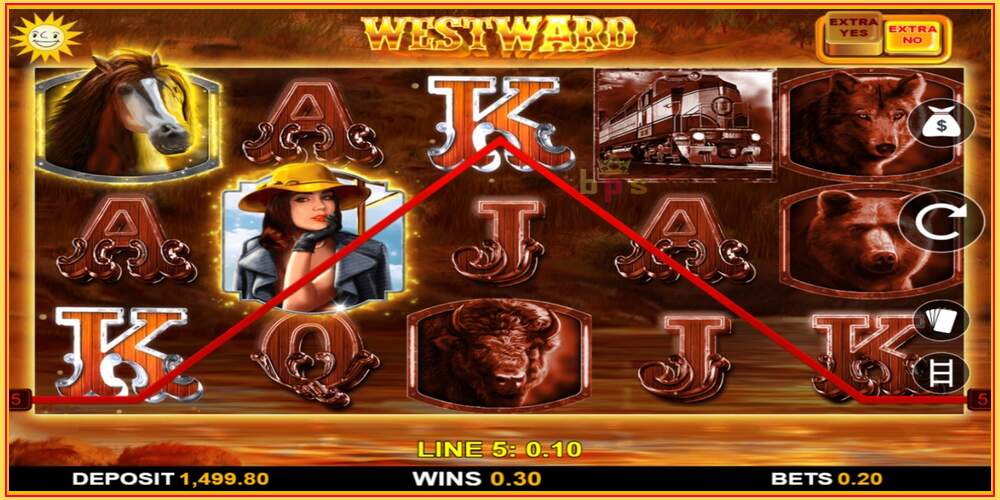 Игровой слот Westward