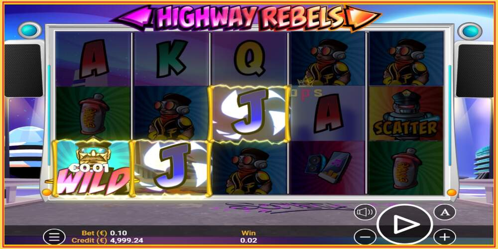 Игровой слот Highway Rebels