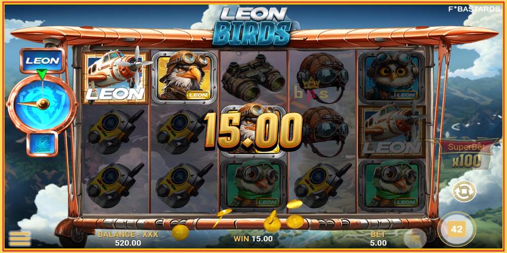 Игровой слот Leon Birds