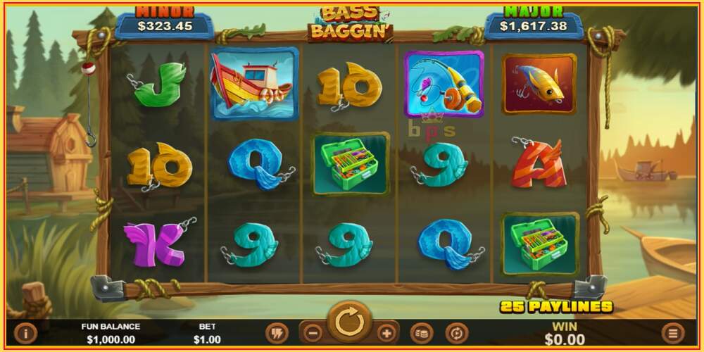 Игровой слот Bass Baggin