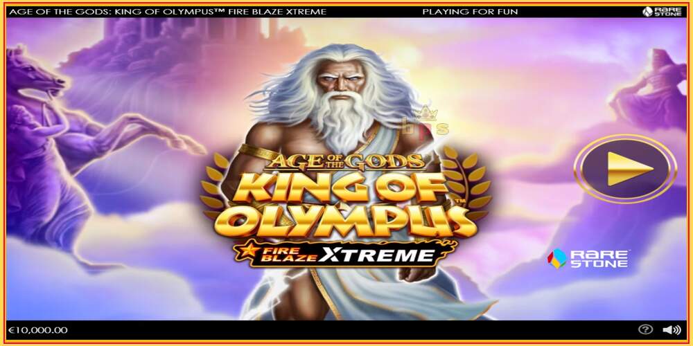 Oyun yuvası Age of the Gods: King of Olympus Fire Blaze Xtreme