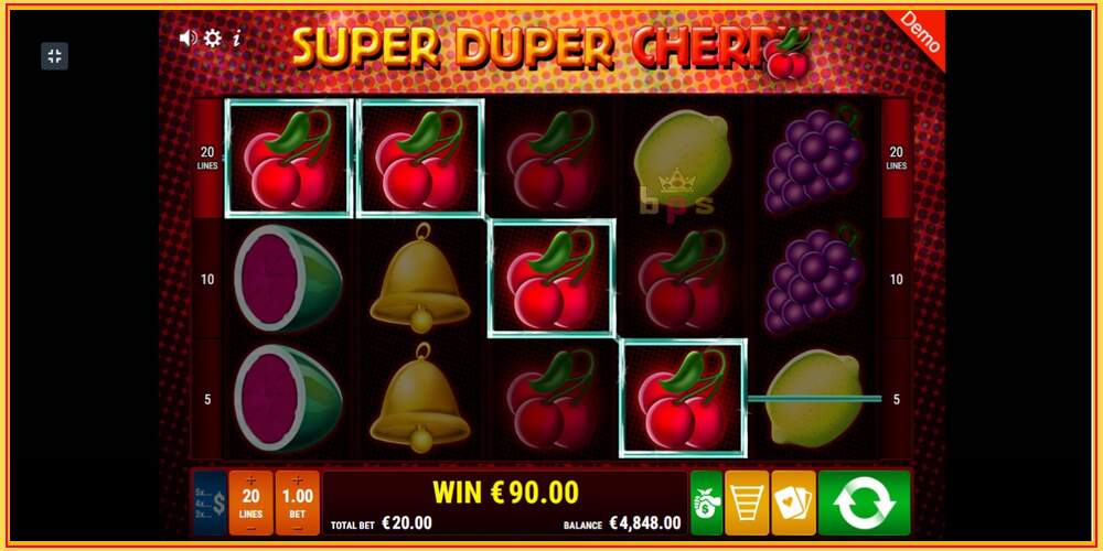 Игровой слот Super Duper Cherry