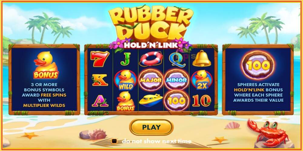 Spelslot Rubber Duck Hold N Link