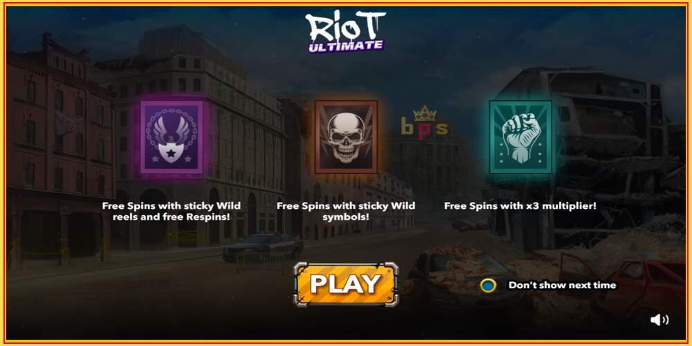 Игровой слот Riot Ultimate