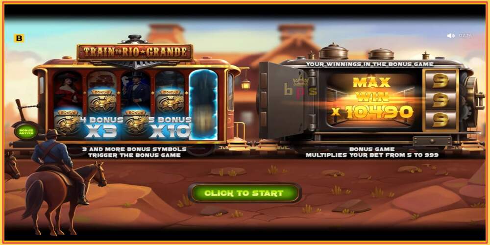 Игровой слот Train to Rio Grande