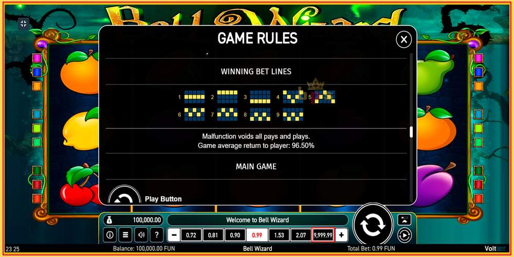 Игровой слот Bell Wizard