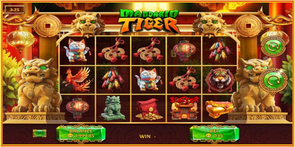 Игровой слот Mandarin Tiger