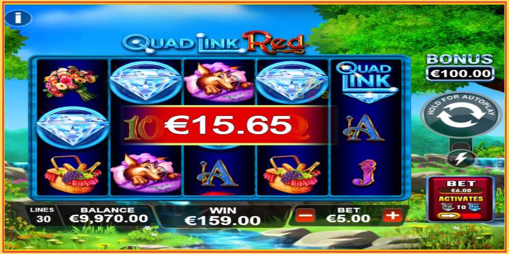 Игровой слот Quad Link Red